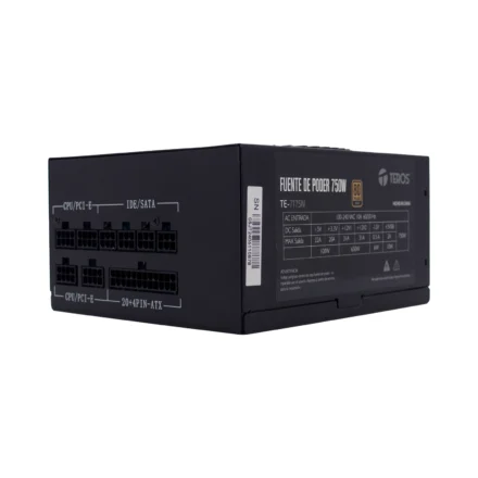 Fuente Teros TE-7175 750w 80 Plus Gold ATX Modular Fuente Teros TE-7175 750w 80 Plus Gold ATX Modular