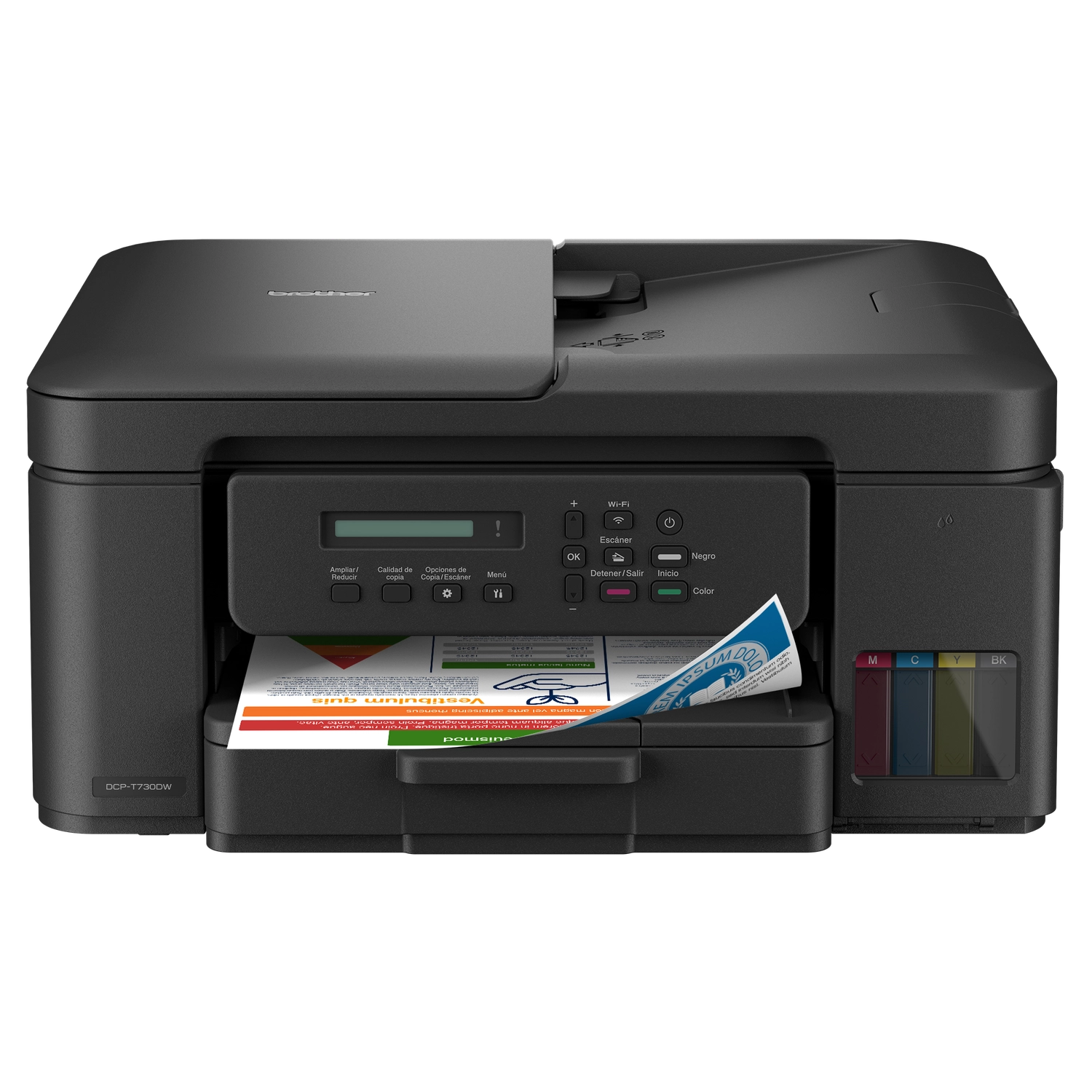 Impresora | Brother DCP-T730DW | multifunción color WiFi dúplex ADF Impresora | Brother DCP-T730DW | multifunción color WiFi dúplex ADF