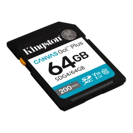 Tarjeta de Memoria KINGSTON Canvas Go Plus 64GB G4