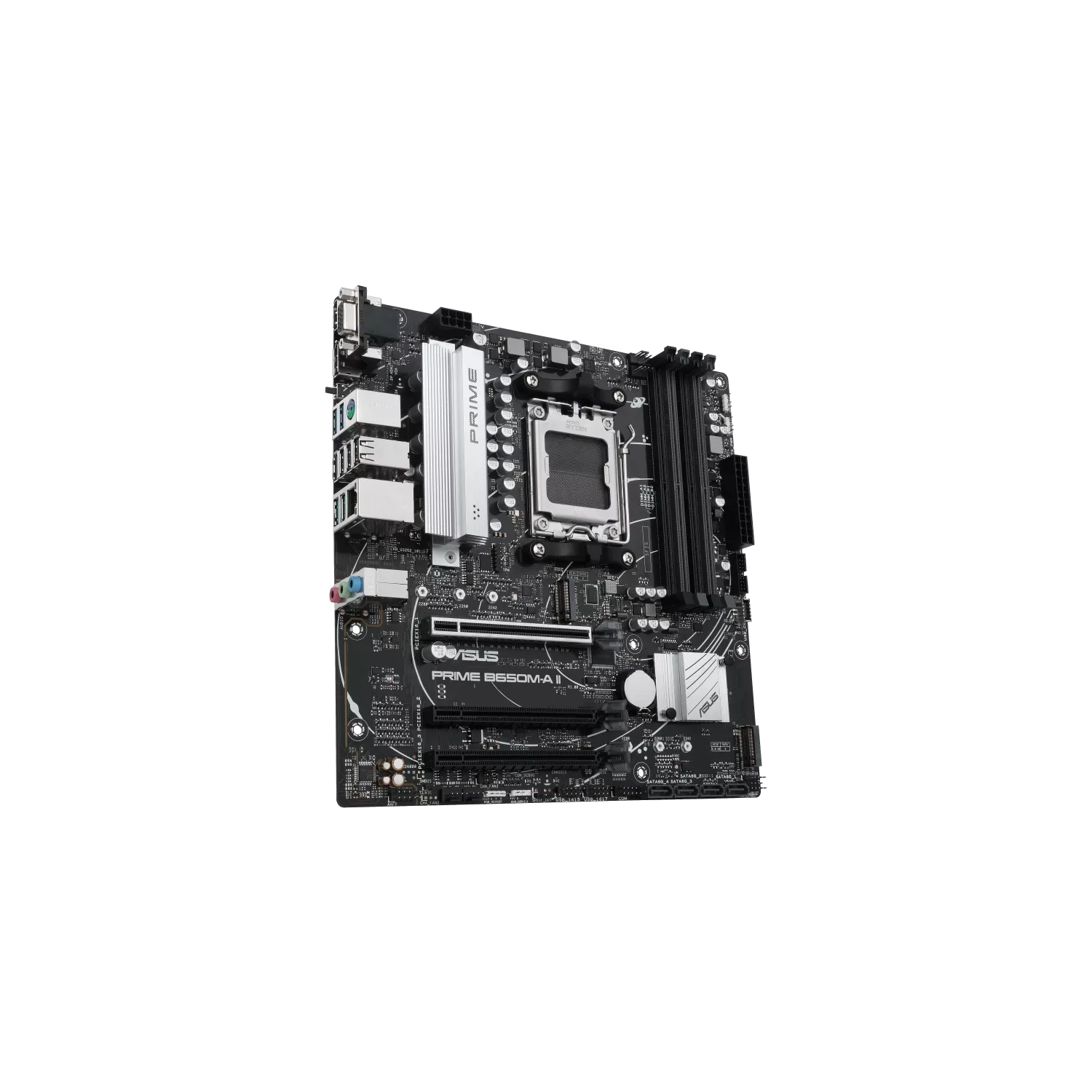 Motherboard | ASUS | PRIME B650M-A II | AM5 DDR5 PCIe 4.0 Micro-ATX - 2 Motherboard | ASUS | PRIME B650M-A II | AM5 DDR5 PCIe 4.0 Micro-ATX