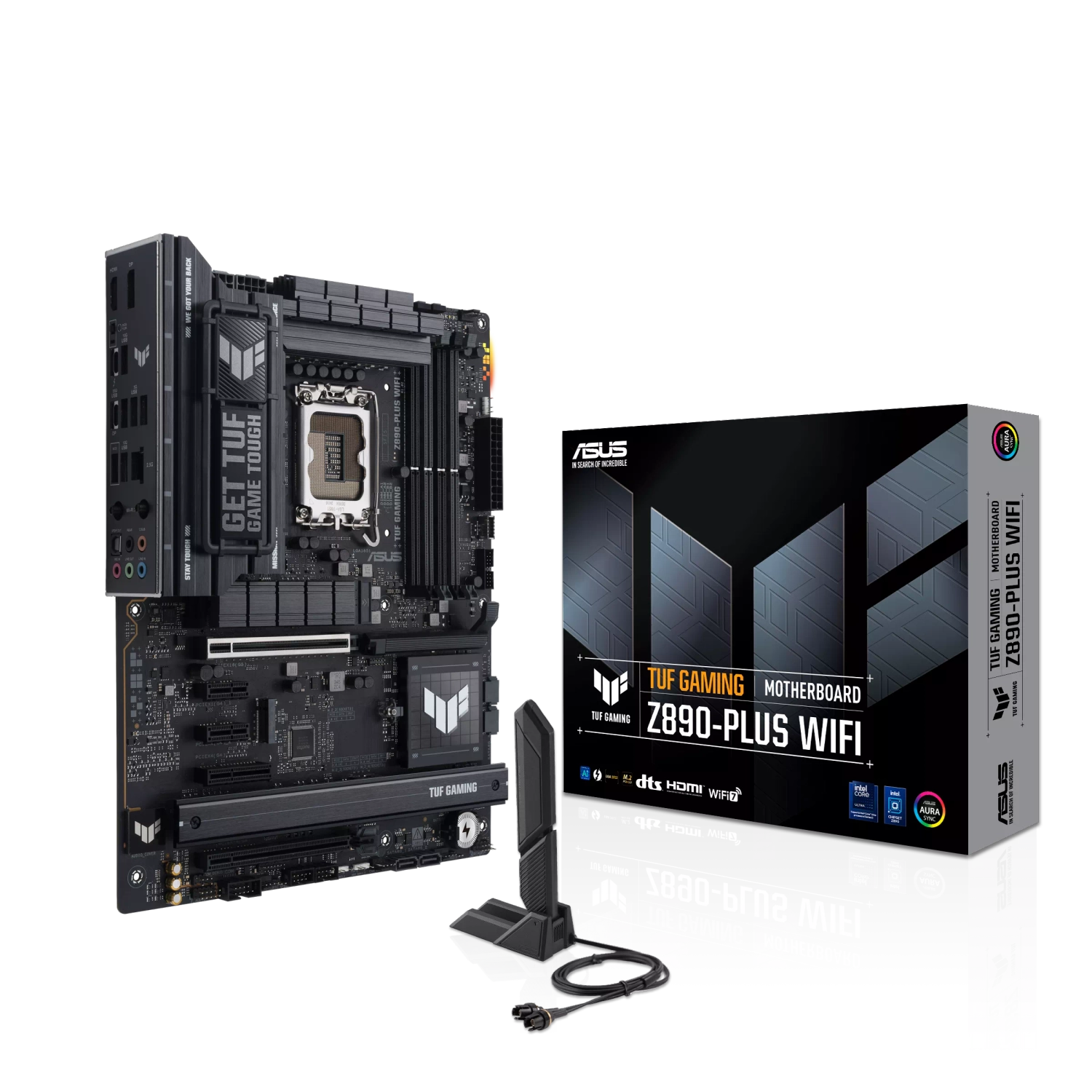 Motherboard ASUS TUF GAMING Z890-PLUS WIFI LGA1851 DDR5 Motherboard ASUS TUF GAMING Z890-PLUS WIFI LGA1851 DDR5