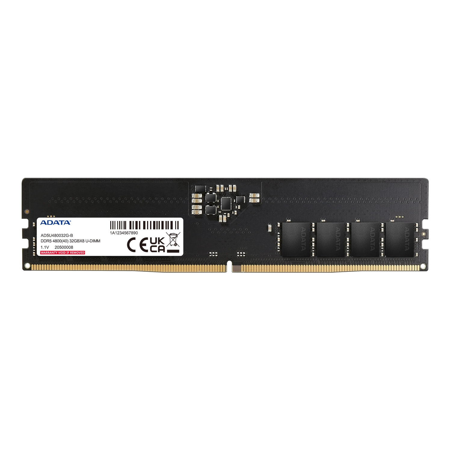 Memoria Ram UDIMM ADATA 8GB DDR5 5600MHz CL46 1.1V - 2 Memoria Ram UDIMM ADATA 8GB DDR5 5600MHz CL46 1.1V