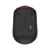 Mouse | Logitech | M170 Rojo | inalámbrico 2.4 GHz 1000 DPI óptico
