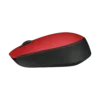 Mouse | Logitech | M170 Rojo | inalámbrico 2.4 GHz 1000 DPI óptico