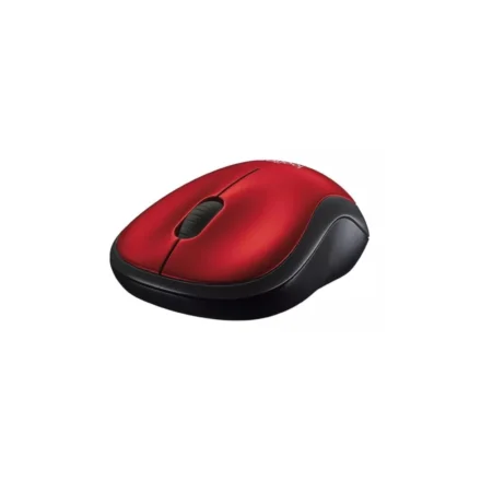 Mouse Inalámbrico LOGITECH M185 Rojo