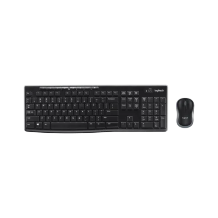 Teclado | Logitech | MK270 combo inalámbrico ESP full-size con mouse negro