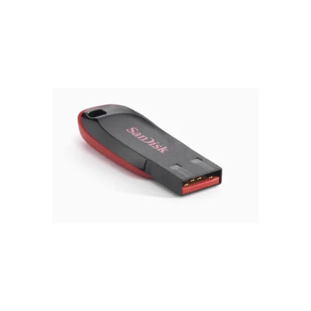 Pen Drive SANDISK Cruzer Blade 64GB USB 2.0 Tipo A Negro