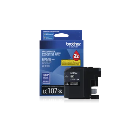 Cartucho tinta LC107BK Negro