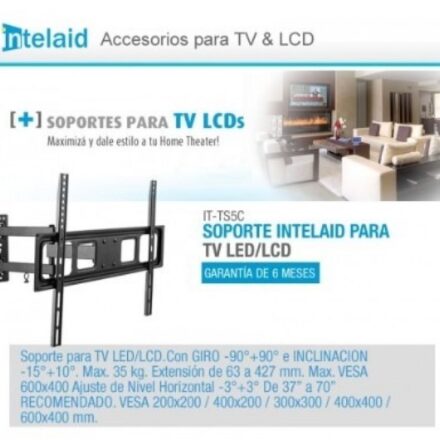 SOPORTE INTELAID TV/LCD 37 A 70 VESA 600 x400 IT-TS5C