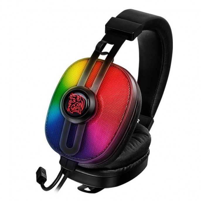 AURICULAR GAMER TT ESPORTS HT PULSE G100 ANALOG RGB BLACK AURICULAR GAMER TT ESPORTS HT PULSE G100 ANALOG RGB BLACK
