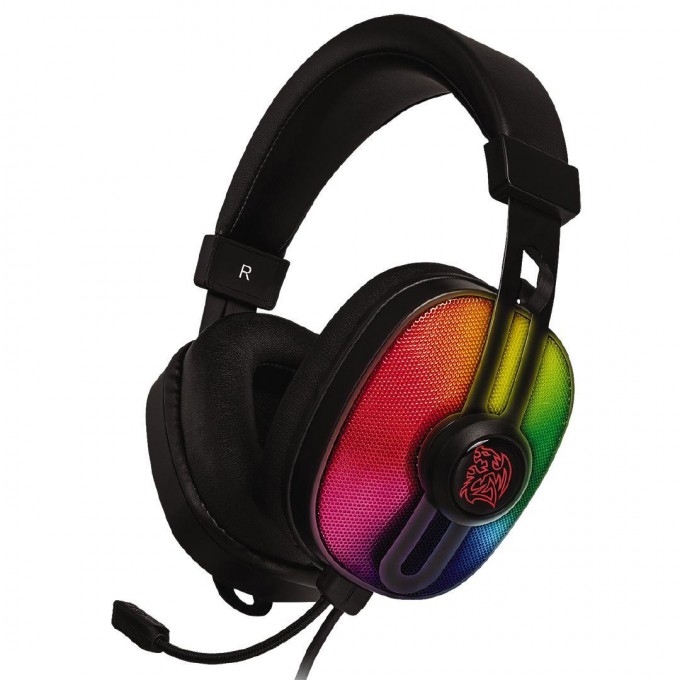 AURICULAR GAMER TT ESPORTS HT PULSE G100 ANALOG RGB BLACK - 4 AURICULAR GAMER TT ESPORTS HT PULSE G100 ANALOG RGB BLACK