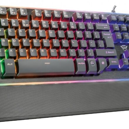 TECLADO GAMER TRUST THURA SEMI ES GXT 860