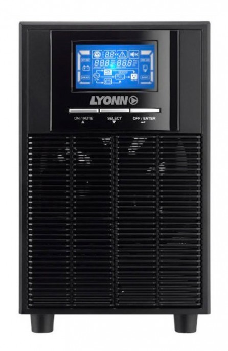 UPS | Lyonn | ULT-1000-V LCD | 2000VA, 220V y display LCD para PC UPS | Lyonn | ULT-1000-V LCD | 2000VA, 220V y display LCD para PC