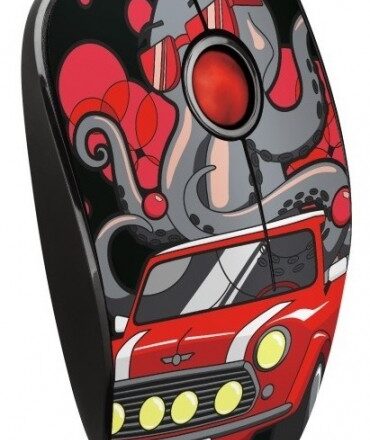 MOUSE TRUST SKETCH SILENT WIRELESS RED