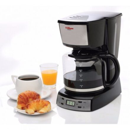 LILIANA CAFETERA CON TIMER SMARTY CROMADO