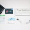 TECLADO GAMER DUCKY ONE 2 MINI PURE WHITE RGB VERSION  GAMING CHERRY MX RED DOUBLE-SHOT PBT MECANICO