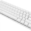 TECLADO GAMER DUCKY ONE 2 MINI PURE WHITE RGB VERSION  GAMING CHERRY MX RED DOUBLE-SHOT PBT MECANICO