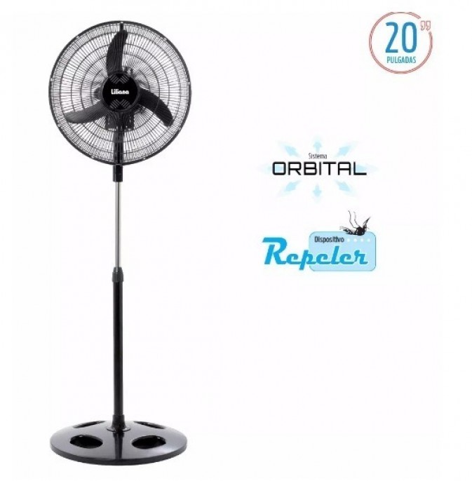 LILIANA VENTILADOR PIE 20 PARRILLA METAL ASPAS PLASTICAS VPRN20 LILIANA VENTILADOR PIE 20 PARRILLA METAL ASPAS PLASTICAS VPRN20