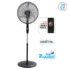LILIANA VENTILADOR PIE 20 PARRILLA CROM ASPAS METAL VPC20B