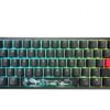 TECLADO GAMER DUCKY ONE 2 MINI RGB CHERRY MX BROWN DOUBLE SHOT PBT MECANICO - 2 TECLADO GAMER DUCKY ONE 2 MINI RGB CHERRY MX BROWN DOUBLE SHOT PBT MECANICO