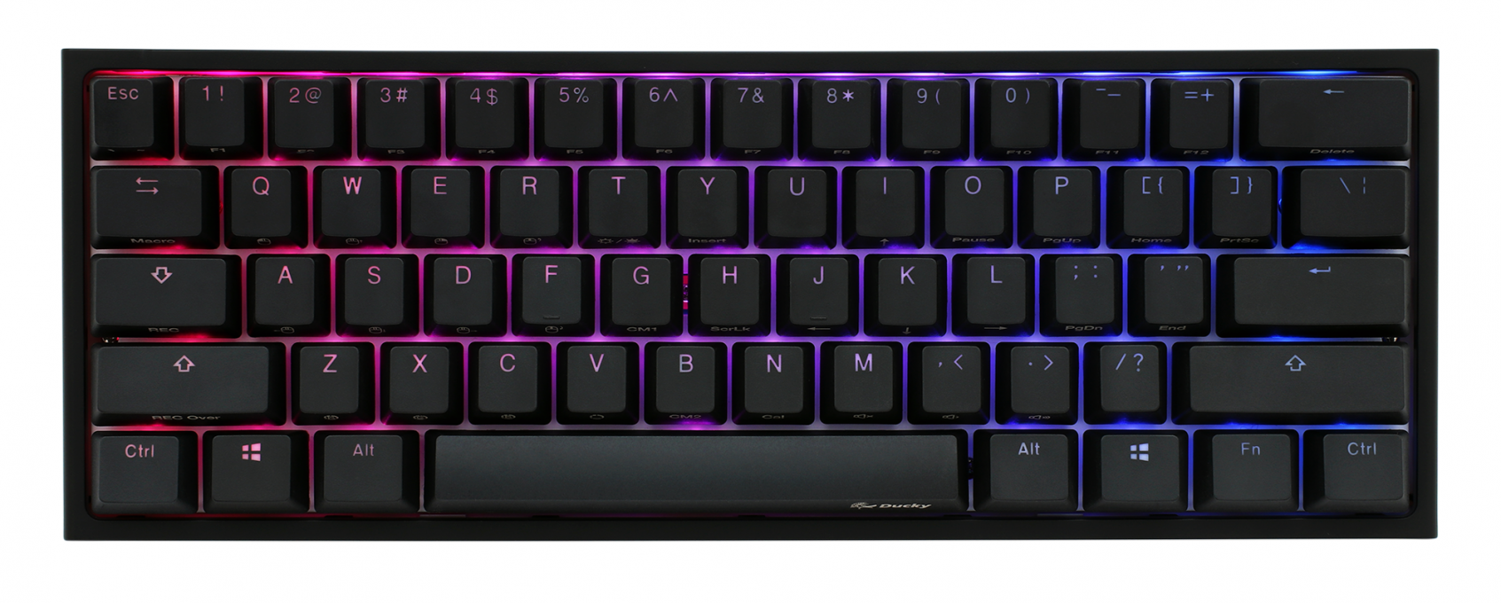 TECLADO GAMER DUCKY ONE 2 MINI RGB CHERRY MX BROWN DOUBLE SHOT PBT MECANICO - 8 TECLADO GAMER DUCKY ONE 2 MINI RGB CHERRY MX BROWN DOUBLE SHOT PBT MECANICO