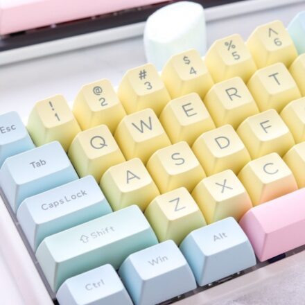 SET DE TECLAS DUCKY COTTON CANDY 108 TECLAS DOUBLE SHOT KEYCAP