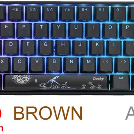 TECLADO GAMER DUCKY MECHA MINI V2 RGB Kailh BOX Brown PBT DOUBLE-SHOT TECLADO GAMER DUCKY MECHA MINI V2 RGB Kailh BOX Brown PBT DOUBLE-SHOT