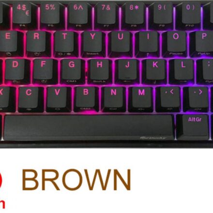 TECLADO GAMER DUCKY MECHA MINI V2 RGB Kailh BOX brown switch MECANICO ISO SP TECLADO GAMER DUCKY MECHA MINI V2 RGB Kailh BOX brown switch MECANICO ISO SP