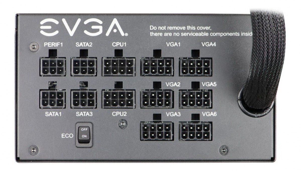 FUENTE GAMER EVGA 1000W GQ GOLD v8 - 8 FUENTE GAMER EVGA 1000W GQ GOLD v8