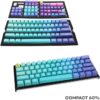 DUCKY KEYCAP SET AZURE SA US ABS SEAMLESS DOUBLE SHOT - 9 DUCKY KEYCAP SET AZURE SA US ABS SEAMLESS DOUBLE SHOT