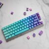 DUCKY KEYCAP SET AZURE SA US ABS SEAMLESS DOUBLE SHOT - 11 DUCKY KEYCAP SET AZURE SA US ABS SEAMLESS DOUBLE SHOT