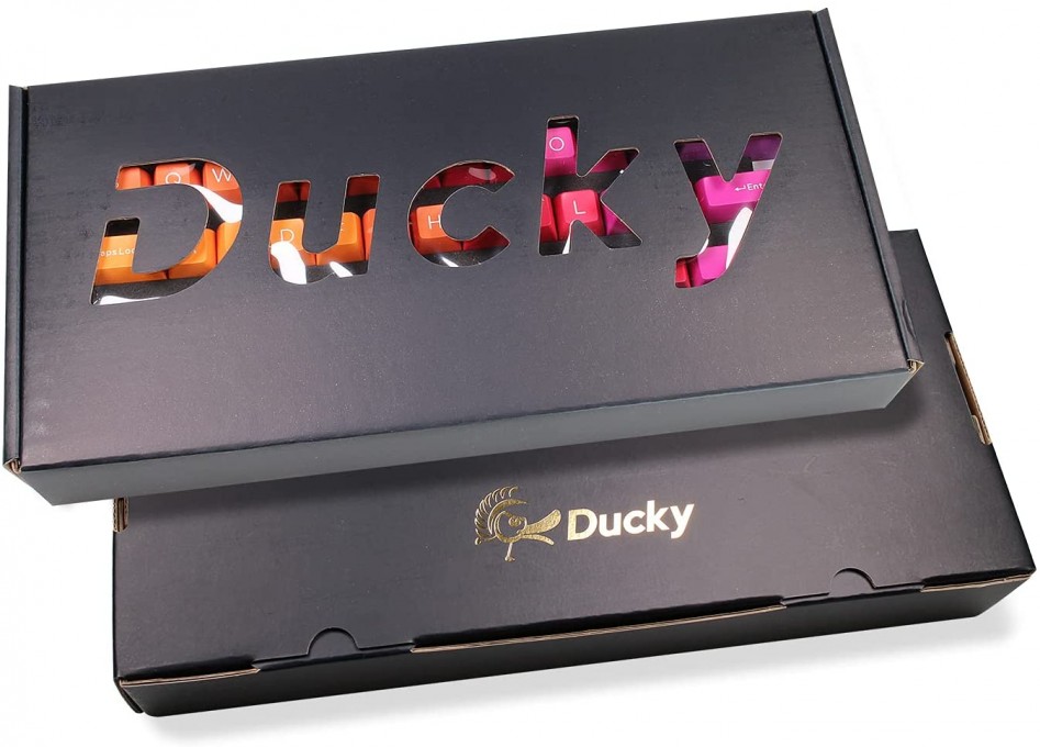 DUCKY KEYCAP SET AFTERGLOW SA US ABS SEAMLESS DOUBLE SHOT - 11 DUCKY KEYCAP SET AFTERGLOW SA US ABS SEAMLESS DOUBLE SHOT
