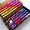 DUCKY KEYCAP SET AFTERGLOW SA US ABS SEAMLESS DOUBLE SHOT - 3 DUCKY KEYCAP SET AFTERGLOW SA US ABS SEAMLESS DOUBLE SHOT