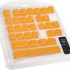 SET 31 TECLAS DUCKY GOMA TRASLUCIDAS AMARILLO YELLOW