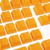 SET 31 TECLAS DUCKY GOMA TRASLUCIDAS AMARILLO YELLOW