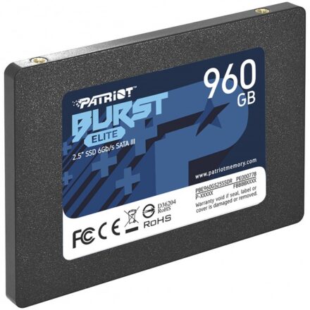 DISCO SSD PATRIOT BURST ELITE SOLID 960 GB SATA3 PE000778 DISCO SSD PATRIOT BURST ELITE SOLID 960 GB SATA3 PE000778