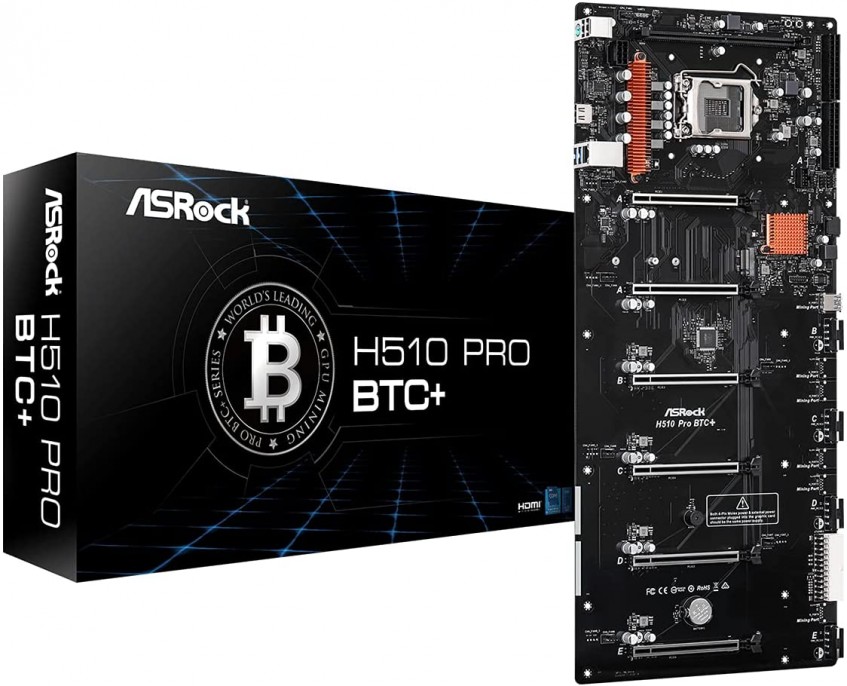 MOTHER ASROCK (LGA1200) H510 PRO BTC+ MINERIA PCI-Ex6 MOTHER ASROCK (LGA1200) H510 PRO BTC+ MINERIA PCI-Ex6