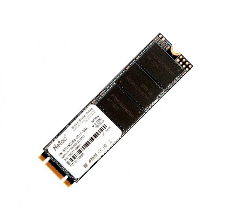 DISCO SSD NETAC N535N M.2 2280 SATAIII 3D NAND SSD 512 GB - 2 DISCO SSD NETAC N535N M.2 2280 SATAIII 3D NAND SSD 512 GB