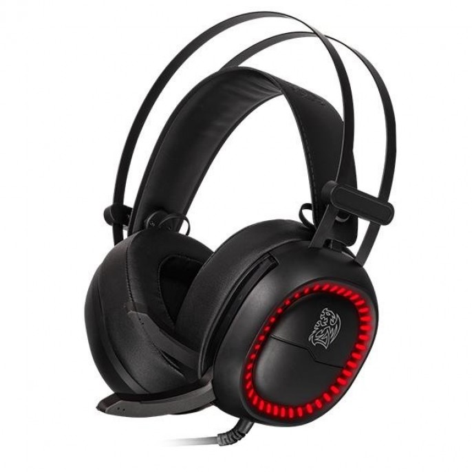 AURICULARES TT ESPORTS HT/SHOCK PRO RGB 7.1 DIGITAL BLACK FULL SIZE RGB COLOR LED AURICULARES TT ESPORTS HT/SHOCK PRO RGB 7.1 DIGITAL BLACK FULL SIZE RGB COLOR LED