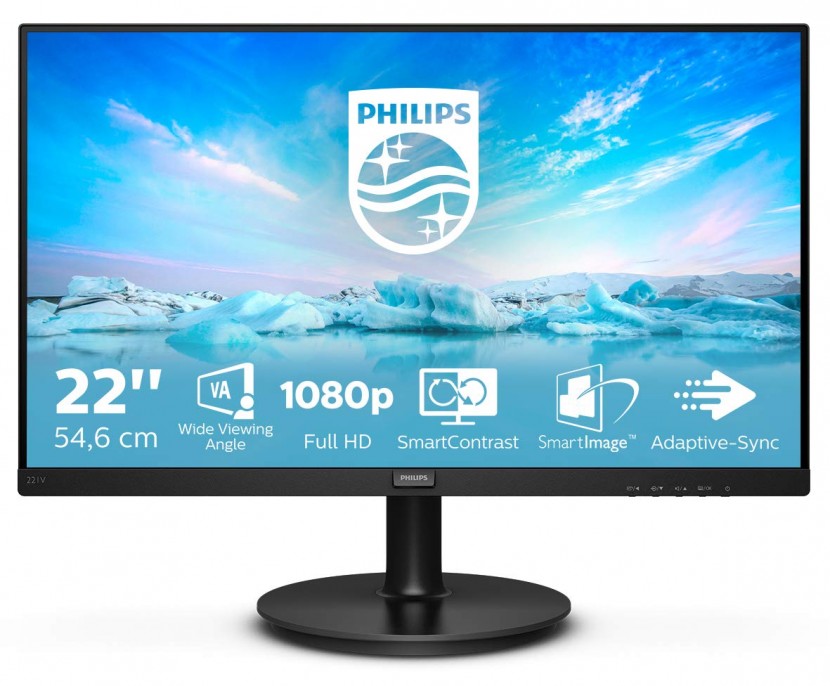 Monitor | Philips | 21.5" | 221V8/77 | Full HD | LED Monitor | Philips | 21.5" | 221V8/77 | Full HD | LED