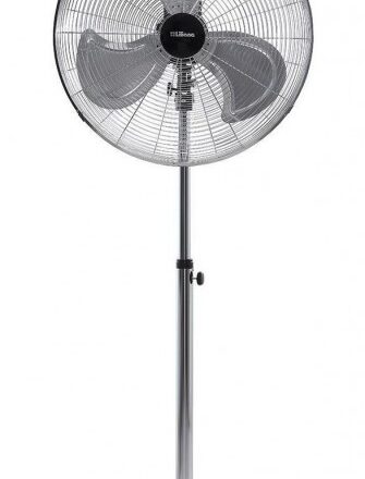 LILIANA VENTILADOR PIE 22 PARR MET CROM-BARRAL CROM 3ASPAS T-DOBLE ROD VPC22