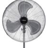LILIANA VENTILADOR PIE 22 PARR MET CROM-BARRAL CROM 3ASPAS T-DOBLE ROD VPC22