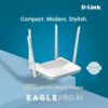D-LINK ROUTER R15 SMART WIFI 6 AX1500 4 ANTENAS DUAL BAND - BLANCO