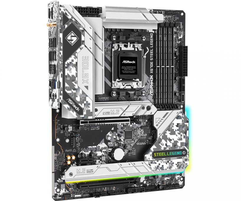 MOTHER ASROCK (AM5) X670E STEEL LEGEND - 4 MOTHER ASROCK (AM5) X670E STEEL LEGEND