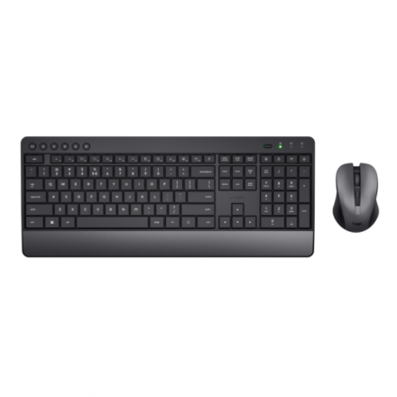 COMBO TECLADO Y MOUSE TRUST TREZO WIRELESS ECO ES