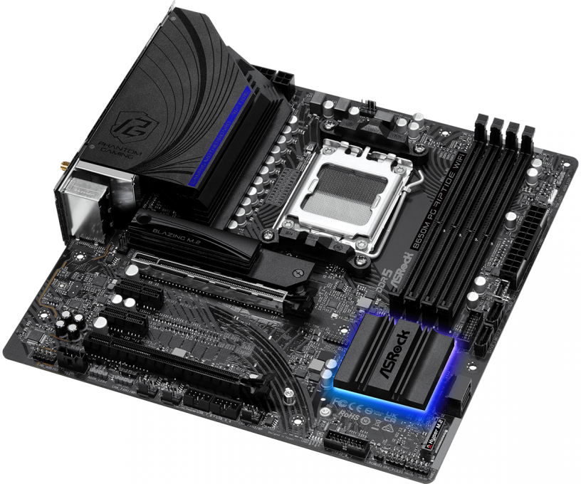MOTHER ASROCK (AM5) B650M PG RIPTIDE WIFI - 3 MOTHER ASROCK (AM5) B650M PG RIPTIDE WIFI