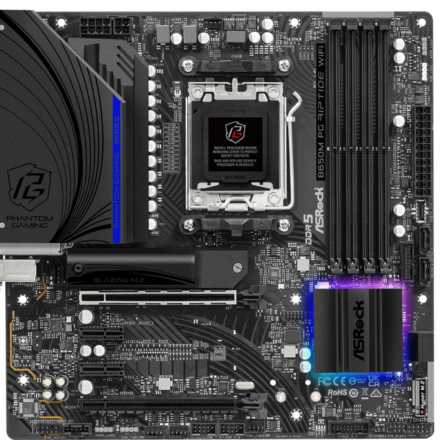 MOTHER ASROCK (AM5) B650M PG RIPTIDE WIFI