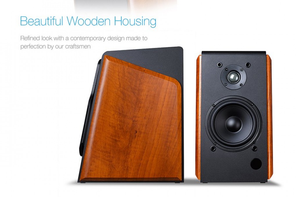 PARLANTE FYD FENDA R60BT WOOD - 2 PARLANTE FYD FENDA R60BT WOOD