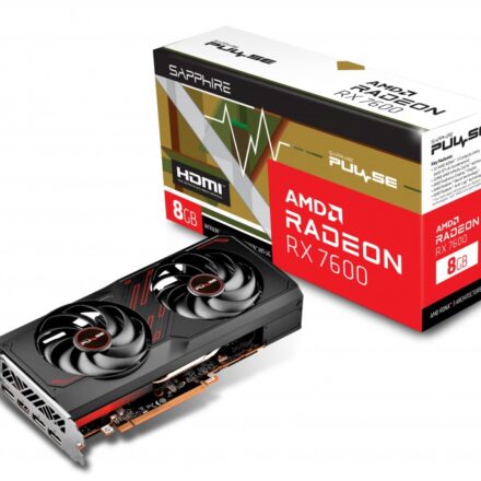 PLACA DE VIDEO SAPPHIRE PULSE RX 7600 OC 8GB