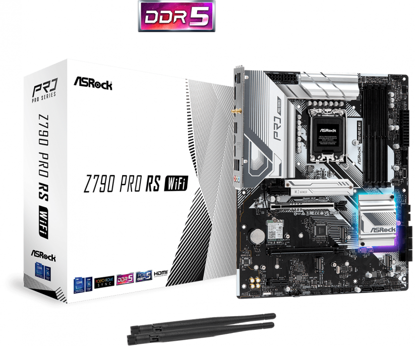 MOTHER ASROCK (LGA1700) Z790 PRO RS WIFI MOTHER ASROCK (LGA1700) Z790 PRO RS WIFI